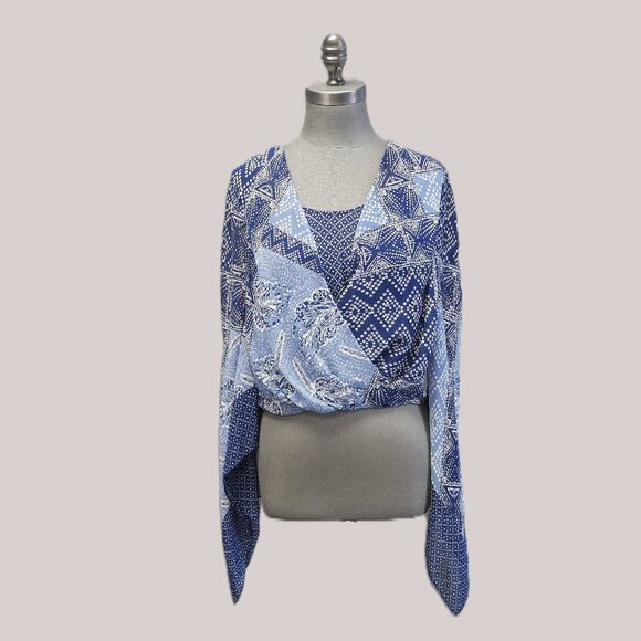 BCBGMaxAzria Silk Blouse - Picture 1 of 4